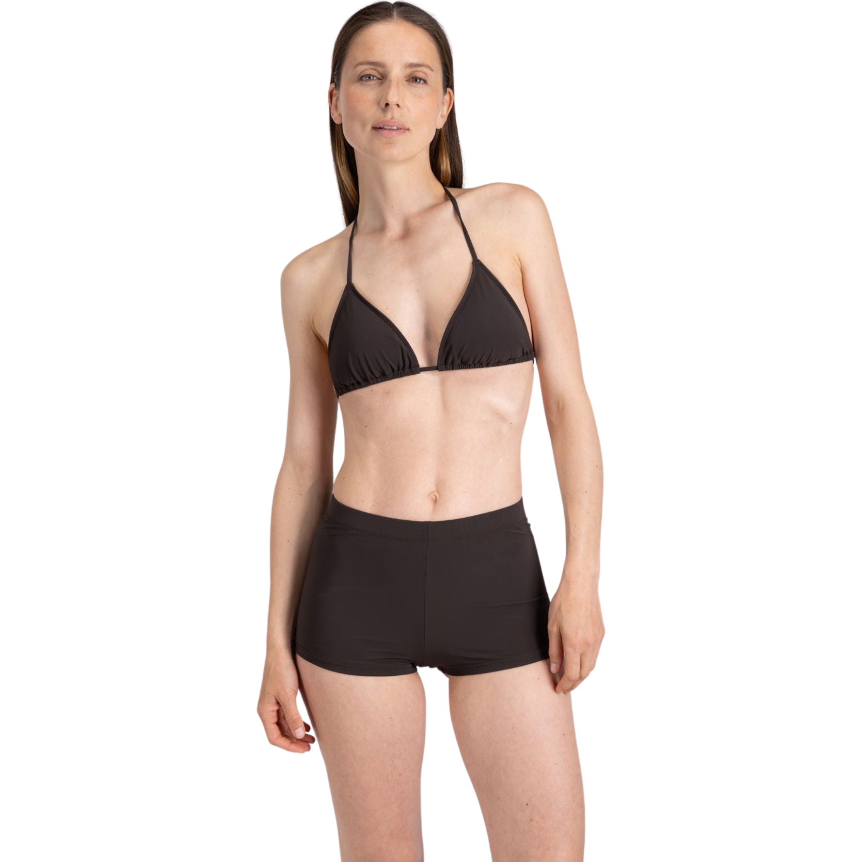 2025 Wallien Womens Bikini Top Triangle 102044002 - Coffee